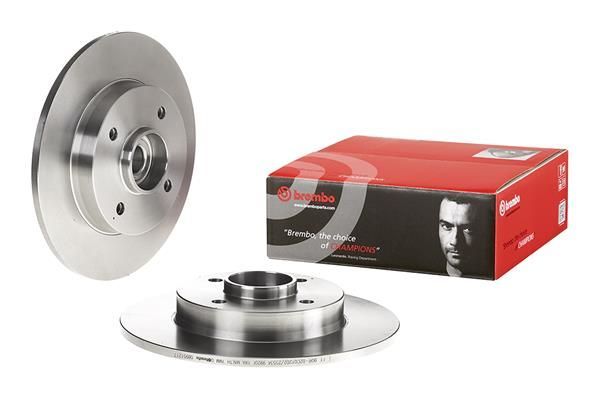 Fren Disk Ayna Arka Sağ ve Sol Peugeot 307 Break / SW (S1)(04.2002->06.2005)  BREMBO 08.9512.17