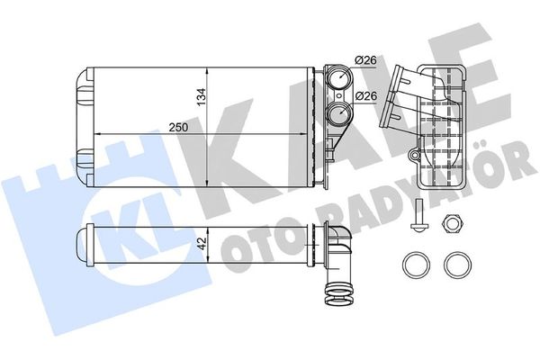Kalorifer Radyatörü  KALE 346280