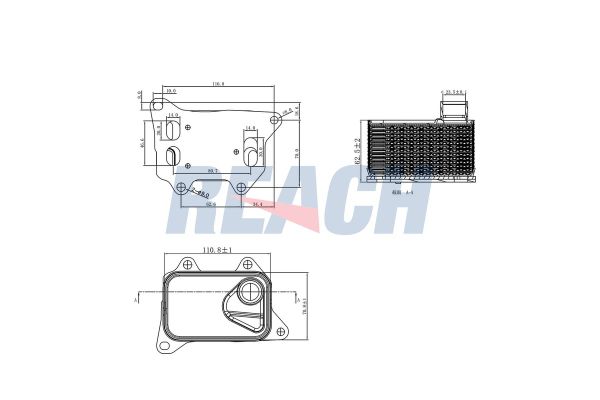 Motor Yağ Soğutucu  Volkswagen Golf VIII (CD1)(12.2019->)  MAHLE CLC 263 000S