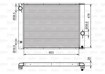 Su Radyatörü  VALEO 734396  17117585440 17117507972 17 11 7 507 972 17117534904 17 11 7 534 904 17117585439 17 11 7 585 439 17 11 7 585 440 7507972 7 507 972 7534904 7 534 904 7585439 7 585 439 7585440 7 585 440