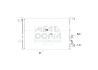 Klima Radyatörü  BEHR AC 401 000S  60668109 60679629