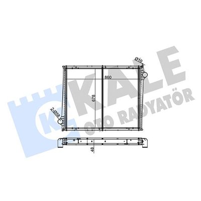 Su Radyatörü  KALE 350295