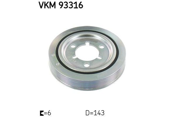 Krank Kasnak  Citroen C-Elysée (11.2012->)  SKF VKM 93316