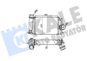 Turbo Radyatörü  MAHER 23490  14461BD70A 14461BD71A 14461BD71B