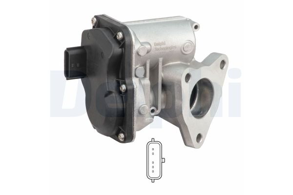 Egr Valfi  Nissan Note (E12)(2013->)  DELPHI EG10557-12B1