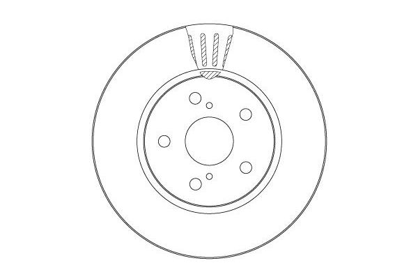 Fren Disk Ayna Ön Sağ ve Sol Toyota C-HR (X10)(10.2016->)  BRAXIS AE0903