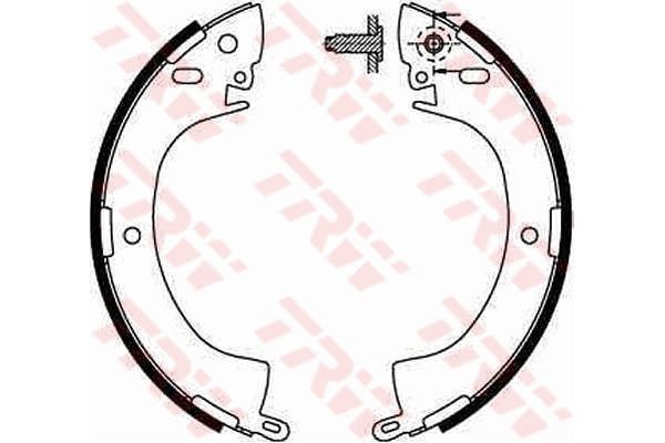 Fren Pabuçlu Balata Arka MGA 54178