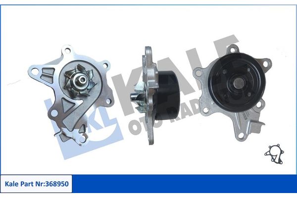 Devirdaim Su Pompası  Toyota Yaris (KSP9/SCP9/NLP9)(2006->)  KALE 368950