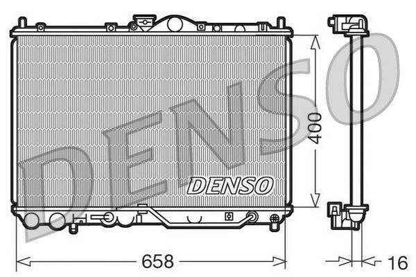 Su Radyatörü  DENSO DRM45011