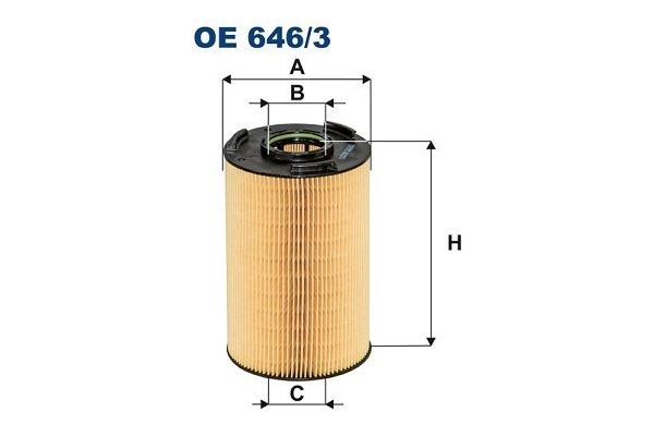 Yağ Filtresi  FILTRON OE 646/3
