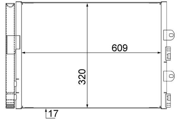 Klima Radyatörü  Fiat Punto (188) 3/5 Kapı (06.2003->)  MAHLE AC 561 000S