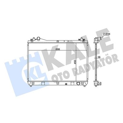 Su Radyatörü  KALE 348645