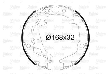 El Fren Balatası  VALEO 564138  5835038A20 583501JA30 58350-1JA30 5835038A10 58350-38A10 58350-38A20 583052KA00 58305-2KA00 583503CA10 58350-3CA10