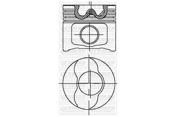Piston (82.00MM-STD)  NÜRAL 87-70725-STD