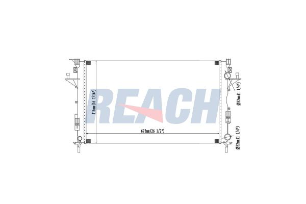 Su Radyatörü  Renault Espace IV (JK0)(01.2002->)  VEKA 16-3253B