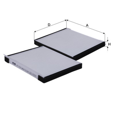 Polen Filtresi  Hyundai Accent Era (MC)(2006->)  FIL FILTRE HC 7134