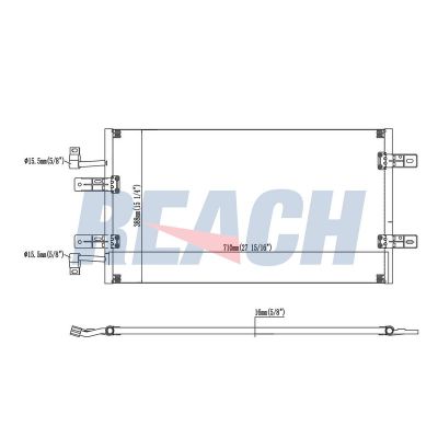 Klima Radyatörü  Opel Vivaro Kamyonet (07.2006->)  BSG 75-525-025