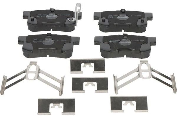 Fren Disk Balata Arka Honda Civic Coupe (EM2)(01.2001->)  MANDO MBF015507