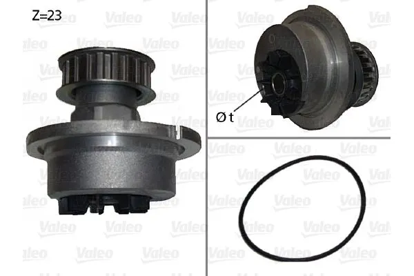Devirdaim Su Pompası  Opel Manta B (1985->)  VALEO 506006