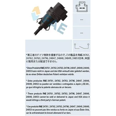 Fren Müşürü  Ford B-MAX (CB2)(2012->)  MAHER 36324