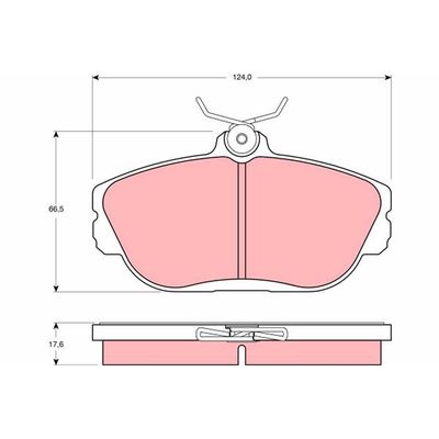 Fren Disk Balata Ön Ford Windstar (04.1995->)  VALEO 671452