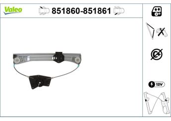 Cam Krikosu Arka Sol VALEO 851860  A2217300146 2217300146