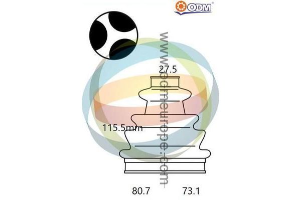 Aks Körüğü Ön İç Sol MKS 523