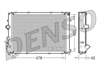 Su Radyatörü  DENSO DRM23031  DRM23031 7700301171 8200330848