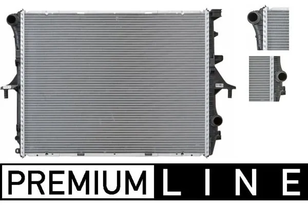 Su Radyatörü  Porsche Cayenne (Typ 9PA1)(01.2007->)  MAHLE CR 571 000P