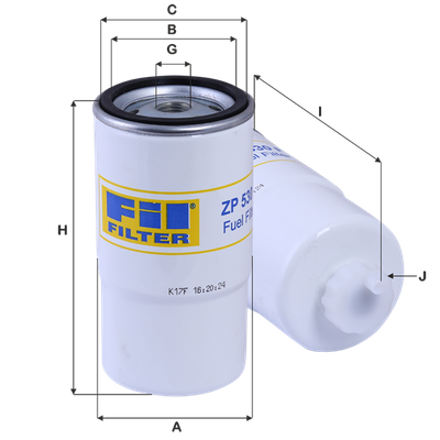 Yakıt Filtresi  FIL FILTRE ZP 530 F