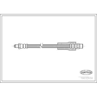 Fren Hortumu Arka Sağ veya Sol Audi A8 Sedan (D2)(06.1994->)  CAVO C900 634A