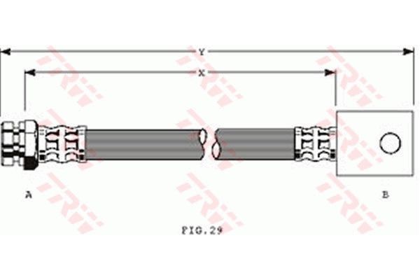 Fren Hortumu Arka Sağ veya Sol MGA 51880