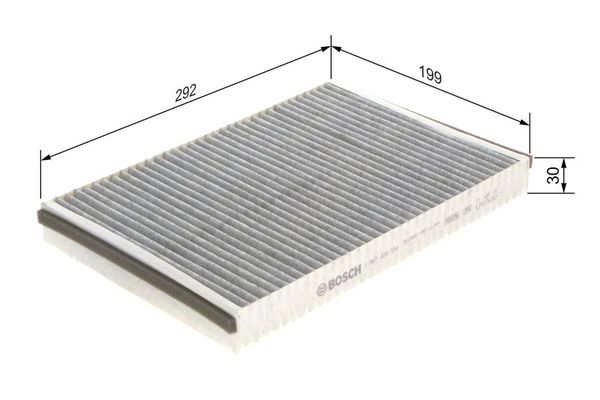 Polen Filtresi  Opel Astra H GTC (2004->)  BOSCH 1 987 435 514