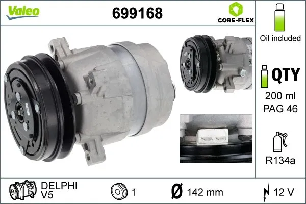 Klima Kompresörü  VALEO 699168