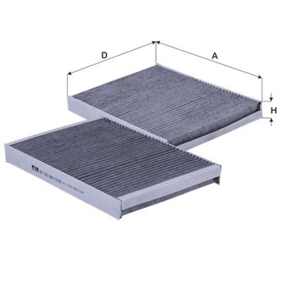 Polen Filtresi  Skoda Octavia (1U2)(2001->)  FIL FILTRE HCK 7023