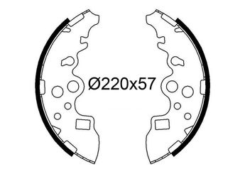 Fren Pabuçlu Balata Arka VALEO 564313  GS8485 S4YK2638ZA S4YK-26-38ZA SHY32638Z SHY3-26-38Z