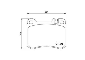 Fren Disk Balata Ön BREMBO P 50 014  14208520 14200320 14200820 14207620 A0014200320 A0014200820 A0014207620 A0014208520 0014200320 0014200820 0014207620 0014208520