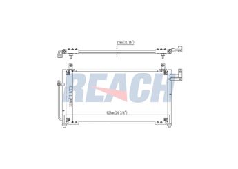 Klima Radyatörü  MAHER 10850  B25F-480B