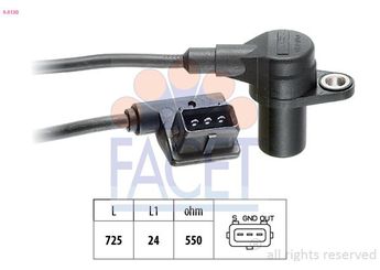 Krank Sensörü  FACET 9.0130  1214172606 1726066 1 726 066 12141726065 12 14 1 726 065 12141726066 12 14 1 726 066