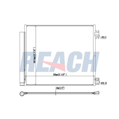 Klima Radyatörü  OPTIMUM 921006951R