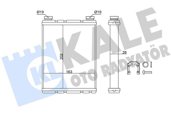 Kalorifer Radyatörü  KALE 370790