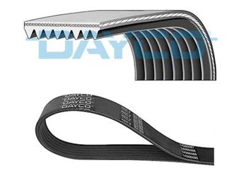 Vantilatör Kayışı  DAYCO 8PK1450HD  A0009934496 3288790 F2HT8620HA 124587006 0124587006 127116007 0127116007