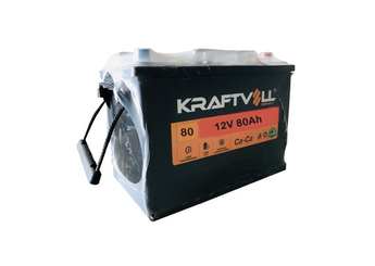 Akü (12V - 80 AH) Lb4 (315×175×175) Alçak Tam Kapalı  KRAFTVOLL 18010014  