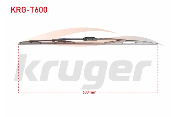 Silecek Süpürgesi Ön Telli Tip 600/600 mm - 24/24 inç KRUGER T600
