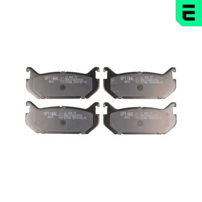 Fren Disk Balata Arka OPTIMAL BP-09812