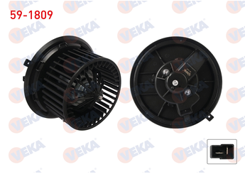Kalorifer Motoru  VEKA 59-1809  7596217 7606537