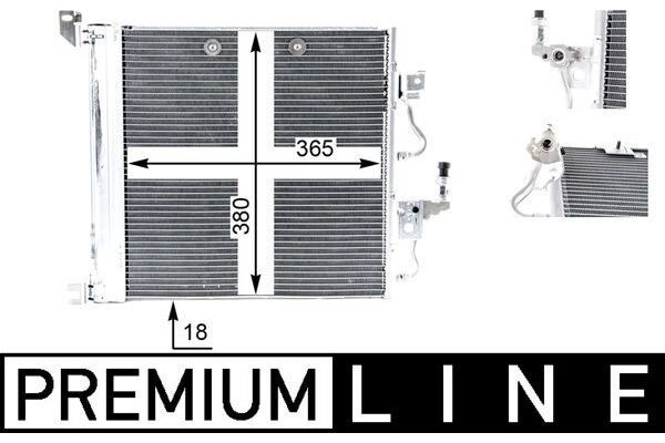 Klima Radyatörü  MAHLE AC 376 000P