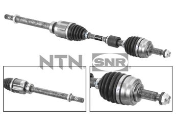 Aks Komple Ön Sağ SNR DK55.212  391004692R