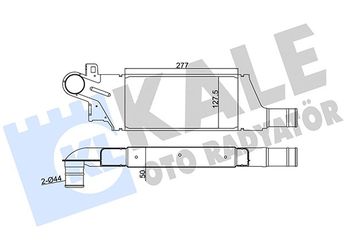 Turbo Radyatörü  ORİS IOP078050  1302113 9196705 09196705 1302 113 24427069