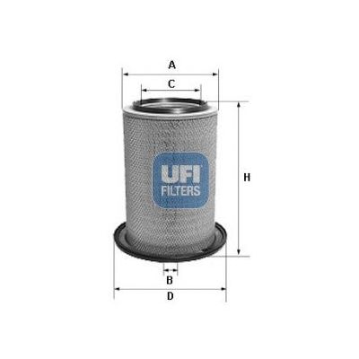 Hava Filtresi  UFI 27.609.00